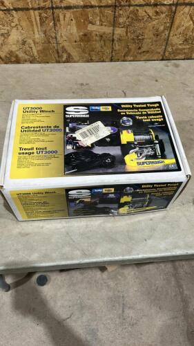 Unused 3000lb 12V winch