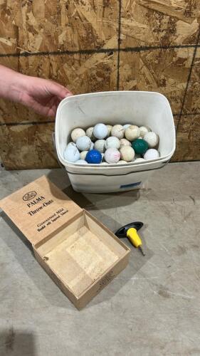 Golf balls & tees