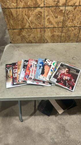 Sporting magazines
