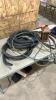 Vacuum hose, belts, candle holder