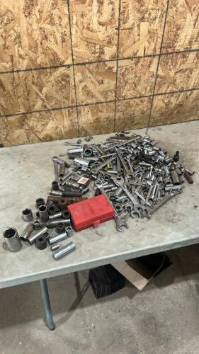 Various sockets & wrenches
