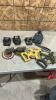 Orbital sanders, tape measures, etc