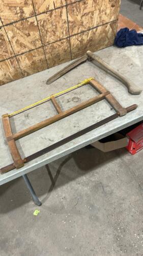 Saw, scythe