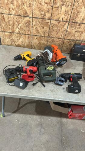 Various power tools w charger