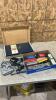 Kids spy tracker toy, empty coin case, toy trains