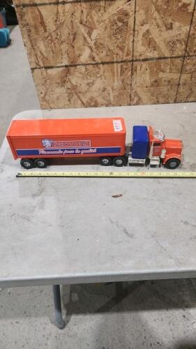 Metal Schneiders transport truck