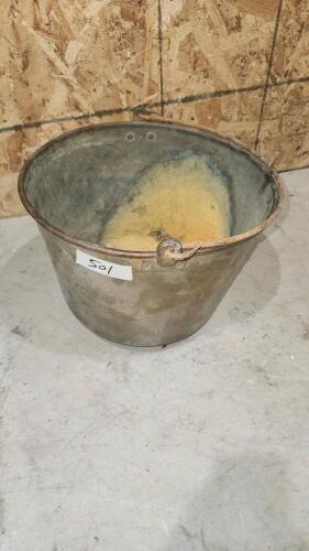 2 Gal Copper bucket