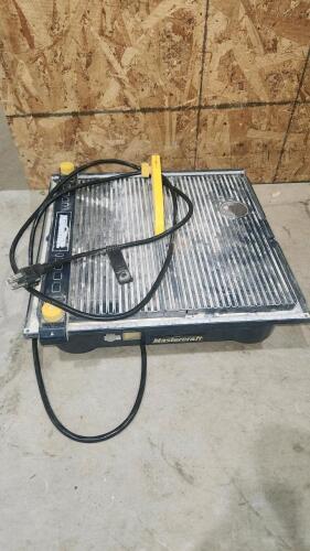 Mastercraft tilesaw