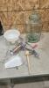 Victoria strainer, juice dispenser