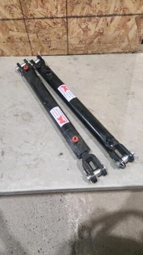 2 Hyd cylinders 26"L 2.5" OD